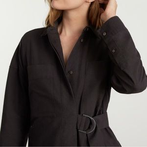 Everlane The Oxford Shirtdress XS / Black